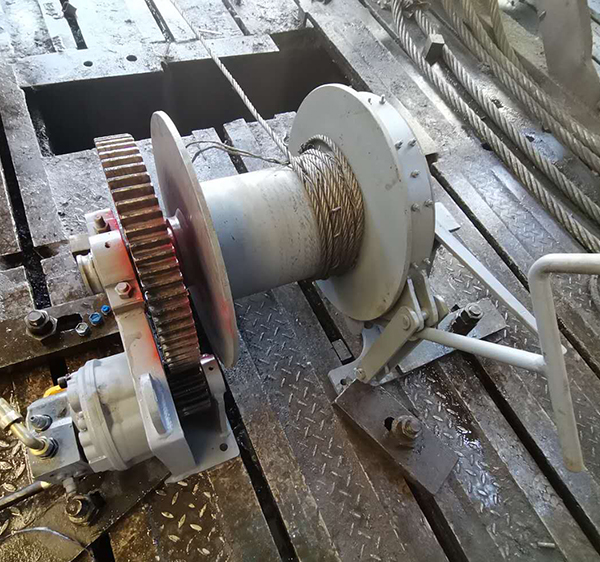 10kn Hydraulic Single Drum Winch - Maine Winch - Hi-sea Stocks