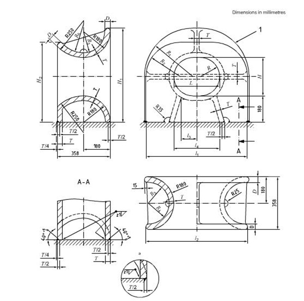 ISO13728 Panama Chock - Marine Chock - Hi-Sea Stocks