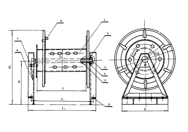 Marine Mooring Reel - Marine Mooring Reel - Hi-sea